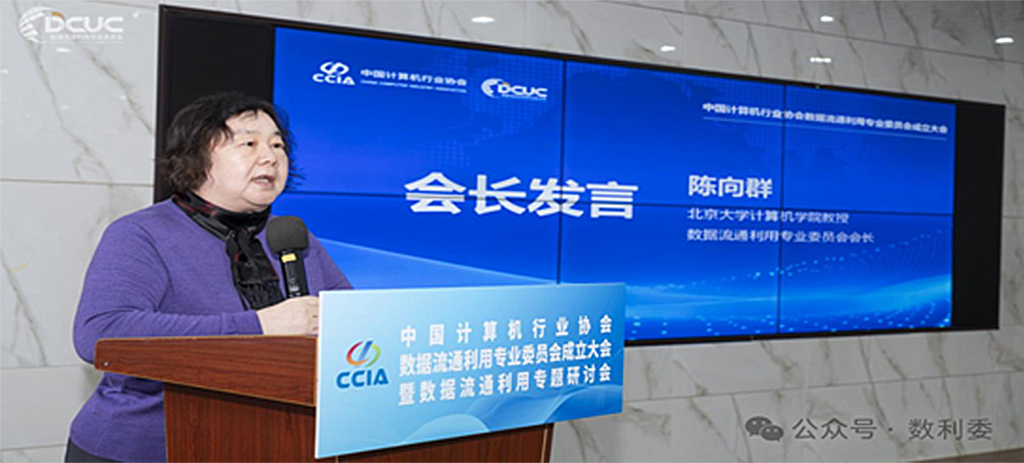 (会长陈向群发言)